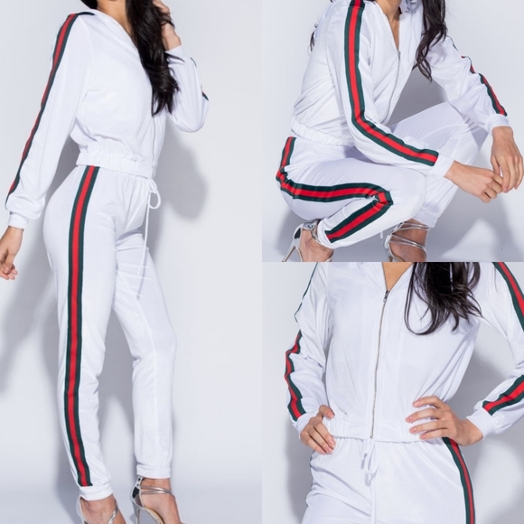 Parisian/SOME STORE WHITE JOGGER SET - Picture 3 of 3